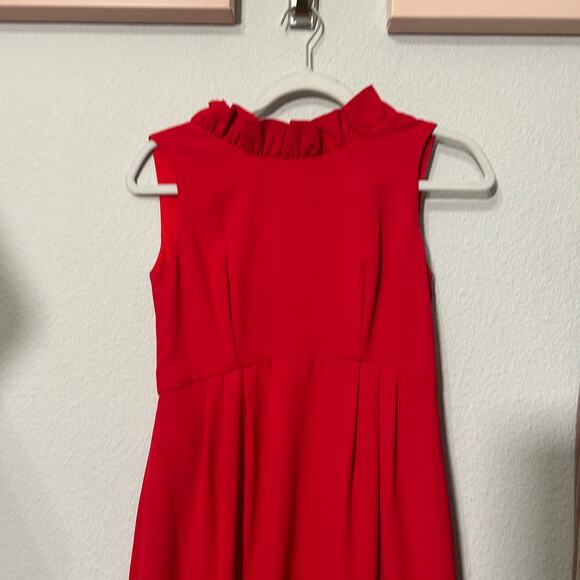 Camilyn Beth The Go Go Dress II Red Sz 0 Extra Small Preppy Old Money Academia - Picture 8 of 10